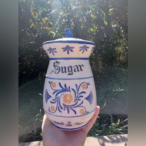 MID Century Royal Sealy Blue canisters - 50s, made in Japan - Picture 5 of 5